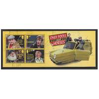 Great Britain 2021 Only Fools and Horses TV Sitcom Mini Sheet of 4 Stamps SG MS4485 MUH 