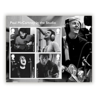 Great Britain 2021 Paul McCartney - Music Giants Part V Mini Sheet of 4 Stamps SG MS4525 MUH 