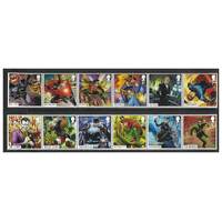 Great Britain 2021 DC Collection - Comics Set of 12 Stamps SG4575/86 MUH 