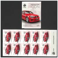 Australia 2021 $1.10 - 2006 Holden VE Commodore SS V Booklet/10 Self-adhesive Stamps MUH