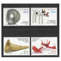Australia 2021 Contemporary Sculpture Set of 4 Stamps MUH