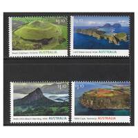 Australia 2021 Australia’s Volcanic Past Set of 4 Stamps MUH