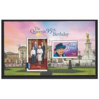 Australia 2021 The Queen’s 95th Birthday Mini Sheet of 2 Stamps MUH