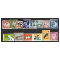 Nauru 1966 Decimal Currency - Flora & Fauna/Views Set of 14 Stamps SG66/79 MUH