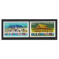 Nauru 1975 South Pacific Commission Conference 2nd Issue Set of 2 Stamps SG137/38 MUH