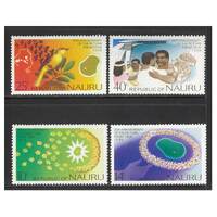 Nauru 1976 30th Anniv of the Return from Truk Set of 4 Stamps SG143/46 MUH