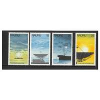 Nauru 1977 75th Anniv of First Telecommunications Set of 4 Stamps SG161/64 MUH