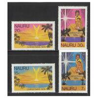 Nauru 1978 Christmas Set of 4 Stamps SG193/96 MUH