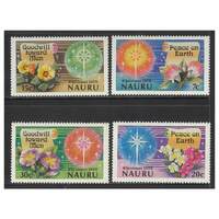Nauru 1979 Christmas Set of 4 Stamps SG216/19 MUH