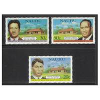 Nauru 1981 Local Government Council 30th Anniv Set of 3 Stamps SG235/37 MUH