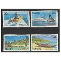 Nauru 1981 Fishing Set of 4 Stamps SG238/41 MUH