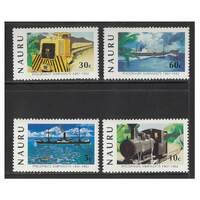 Nauru 1982 Phosphate Shipments 75th Anniv Set of 4 Stamps SG267/70 MUH