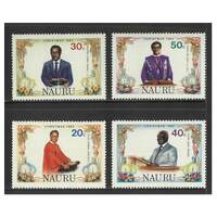 Nauru 1982 Christmas Set of 4 Stamps SG275/78 MUH