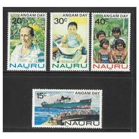 Nauru 1983 Angam Day Set of 4 Stamps SG288/91 MUH