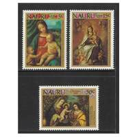 Nauru 1983 Christmas Set of 3 Stamps SG292/94 MUH