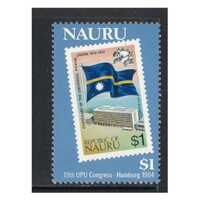 Nauru 1984 UPU Congress, Hamburg Single Stamp SG299 MUH