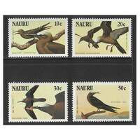 Nauru 1985 Birds/John J. Audubon Birth Bicentenary Set of 4 Stamps SG328/31 MUH