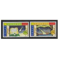 Nauru 1993 Christmas Set of 2 Stamps SG415/16 MUH