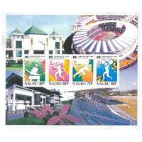 Nauru 1998 16th Commonwealth Games Kuala Lumpur Mini Sheet SG MS487 MUH
