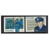 Nauru 1998 30th Anniv of Independence Set of 2 Stamps SG488/89 MUH
