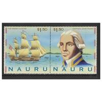 Nauru 1998 Bicentenary of First Contact With Outside World Set of 2 Stamps SG493/94 MUH