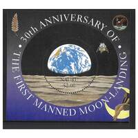Nauru 1999 30th Anniv of First Manned Landing on Moon Mini Sheet SG MS501 MUH
