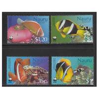 Nauru 2003 WWF Endangered Species/Fish Set of 4 Stamps SG566/69 MUH