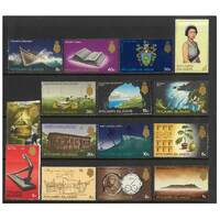 Pitcairn Islands 1969 Definitives/Pictorials Set of 15 Stamps SG94a/106 MUH