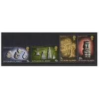 Pitcairn Islands 1971 Polynesian Pitcairn Set of 4 Stamps SG116/19 MUH