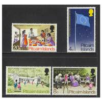 Pitcairn Islands 1972 25th Anniv of South Pacific Commission Set of 4 Stamps SG120/23 MUH
