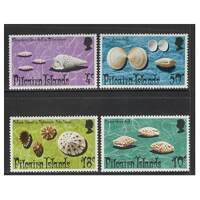 Pitcairn Islands 1974 Shells Set of 4 Stamps SG147/50 MUH