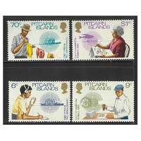 Pitcairn Islands 1983 Commonwealth Day Set of 4 Stamps SG234/37 MUH