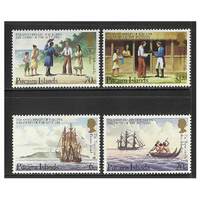 Pitcairn Islands 1983 175th Anniv Folger's Discovery of the Settlers Set of 4 Stamps SG238/41 MUH