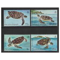 Pitcairn Islands 1986 Turtles Set of 4 Stamps SG281/84 MUH