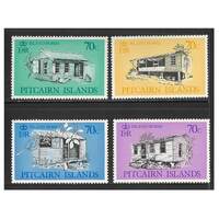 Pitcairn Islands 1987 Island Homes Set of 4 Stamps SG300/03 MUH