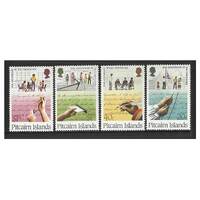 Pitcairn Islands 1988 150th Anniv of Island Constitution Set of 4 Stamps SG327/30 MUH