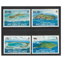 Pitcairn Islands 1989 Islands of Pitcairn Group Set of 4 Stamps SG352/55 MUH