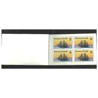 Pitcairn Islands 1990 Ships - Booklet 4x20c & 4x90c Stamps MUH