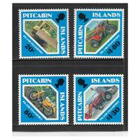Pitcairn Islands 1991 Island Transport Set of 4 Stamps SG401/04 MUH