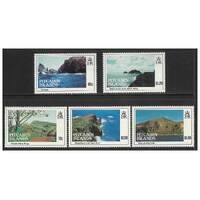 Pitcairn Islands 1993 Island Views Set of 5 Stamps SG431/35 MUH