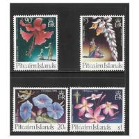 Pitcairn Islands 1994 Christmas/Flowers Set of 4 Stamps SG458/61 MUH