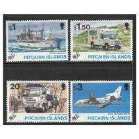 Pitcairn Islands 1995 50th Anniv of United Nations Set of 4 Stamps SG483/86 MUH