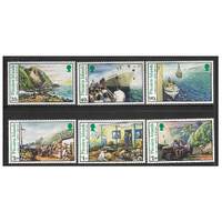 Pitcairn Islands 1996 Supply Ship Day Set of 6 Stamps SG487/92 MUH
