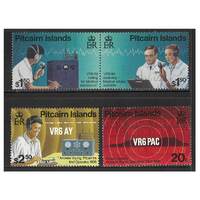 Pitcairn Islands 1996 Amateur Radio Operations Set of 4 Stamps SG500/03 MUH