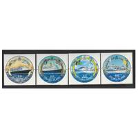 Pitcairn Islands 2001 Cruise Ships Set of 4 Stamps SG587/90 MUH