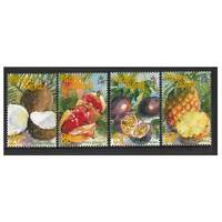 Pitcairn Islands 2001 Tropical Fruit Set of 4 Stamps SG591/94 MUH