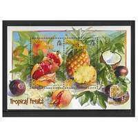 Pitcairn Islands 2001 Tropical Fruit Mini Sheet SG MS595 MUH