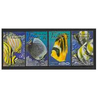 Pitcairn Islands 2001 Reef Fish Set of 4 Stamps SG600/03 MUH