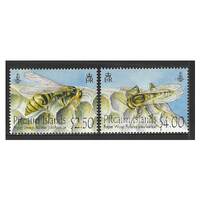 Pitcairn Islands 2011 Paper Wasp/Insects Set of 2 Stamps SG826/27 MUH
