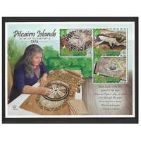 Pitcairn Islands 2012 Art of Pitcairn/Tapa Mini Sheet SG MS848 MUH
